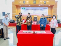 PENANDATANGAN PKS ANTARA PDAM KOTA MANADO DENGAN PT. BSG